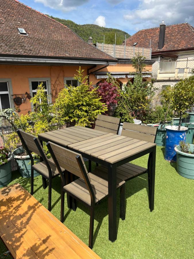 Ferienwohnung Studio Tati La Neuveville Exterior foto