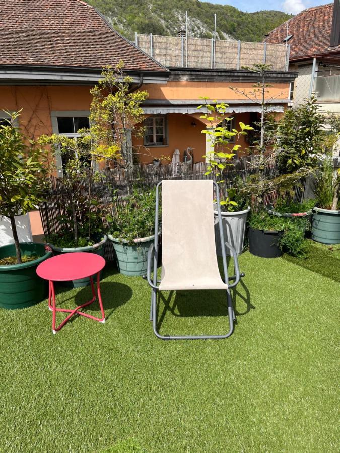 Ferienwohnung Studio Tati La Neuveville Exterior foto
